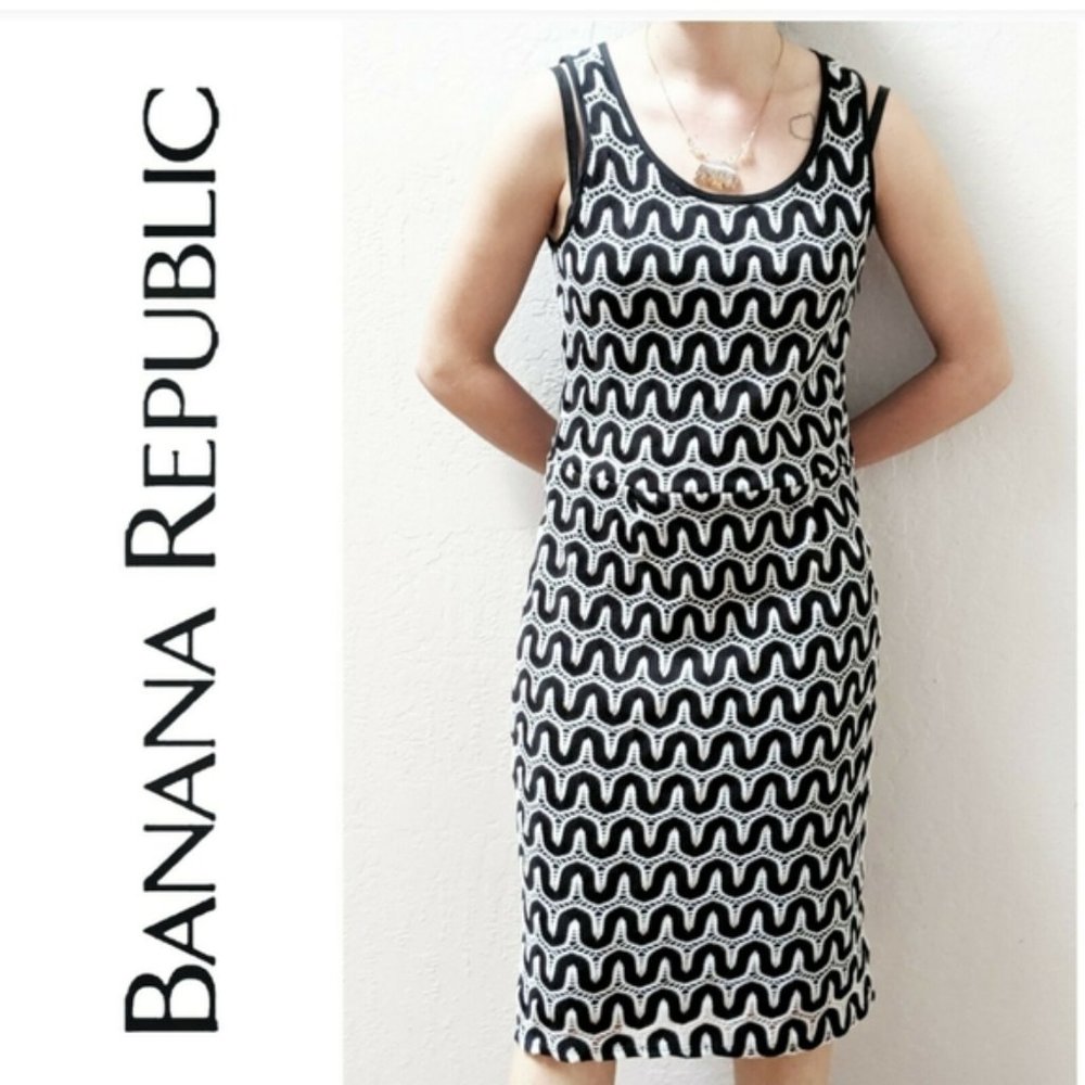 Banana Republic Knit Layered Dress